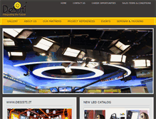 Tablet Screenshot of desisti.tv
